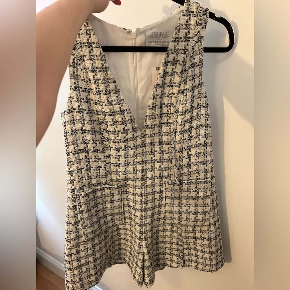 Anthropologie Tweed Romper